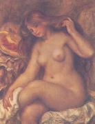 Pierre Renoir Blond Bather oil on canvas